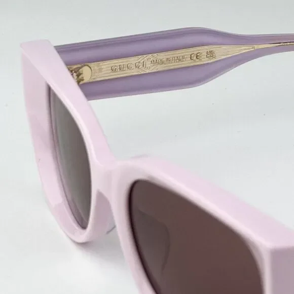 SALE! NEW Gucci GG1532SA 004 Pink Brown Unisex Cat Eye  display picture 3